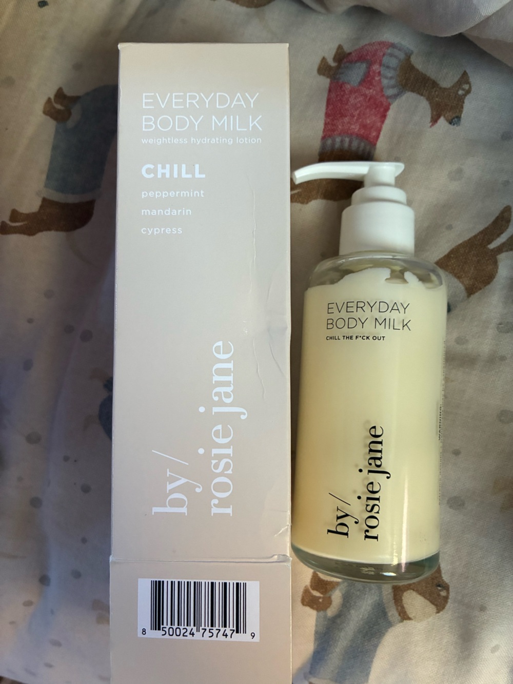 By Rosie Jane Everyday Body Milk 5oz IN CHILL